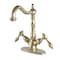 Kingston Brass KS1492TAL Vessel Sink Faucet, Polished Brass KS1492TAL - alternate 1